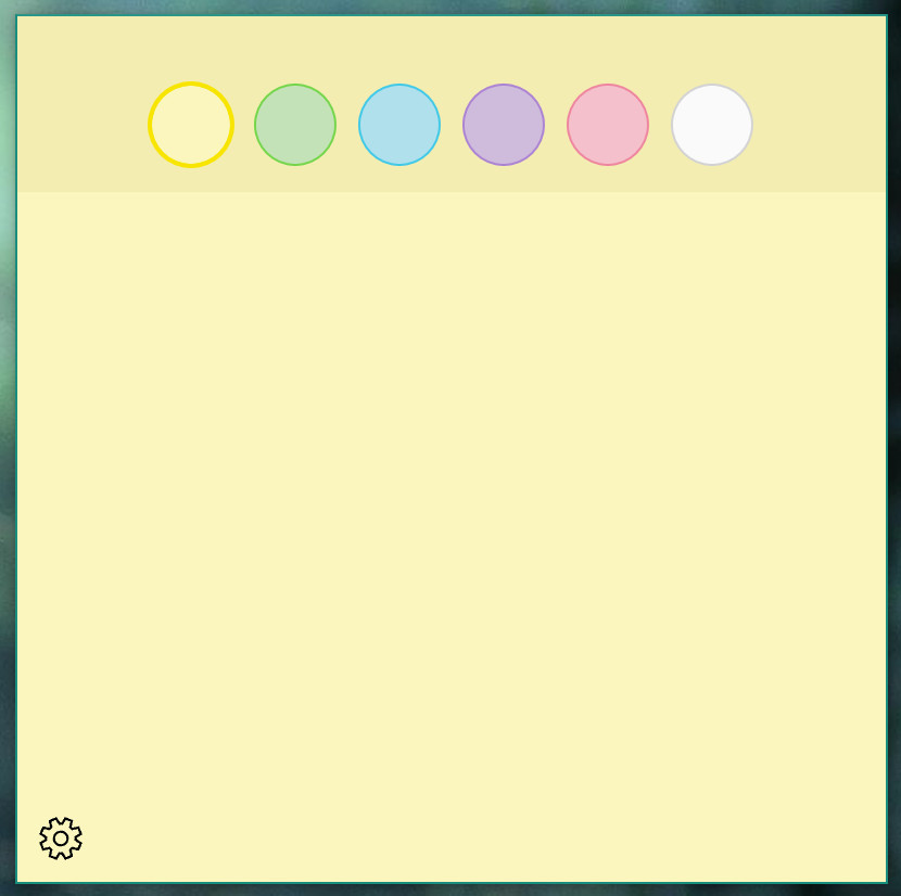 Color Note For Windows