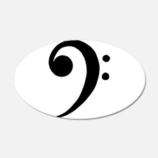 Bass Clef Wall Art | Bass Clef Wall Decor