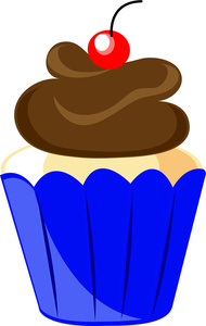 Chocolate Cupcakes Clipart - Free Clipart Images