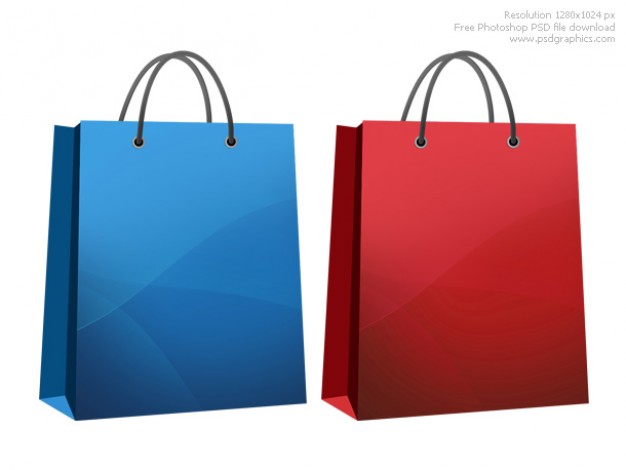 Shopping bag icon PSD file | Free Download