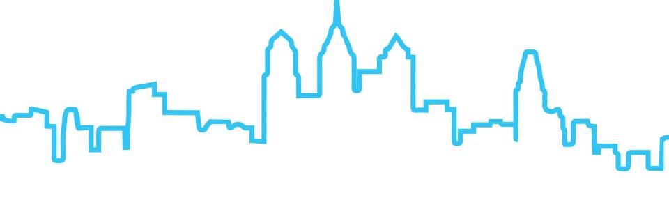 Philadelphia Skyline Outline