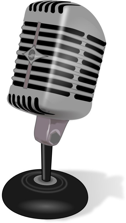 Free clipart microphone