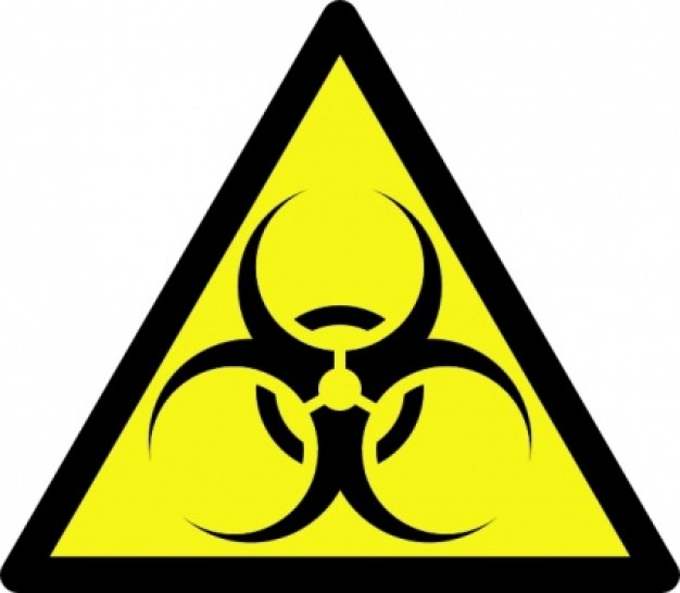 biohazard triangle sign | Download free Vector