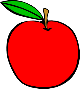 Apple clip art - vector clip art online, royalty free & public domain