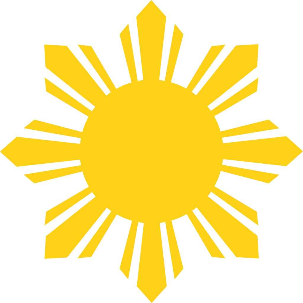 Flag of the Philippines - cropped sun.svg