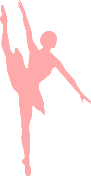Ballerina Pink Clip Art - vector clip art online ...