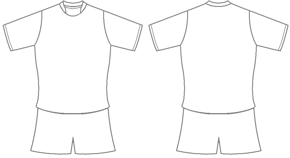 Football Shirt Template ClipArt Best