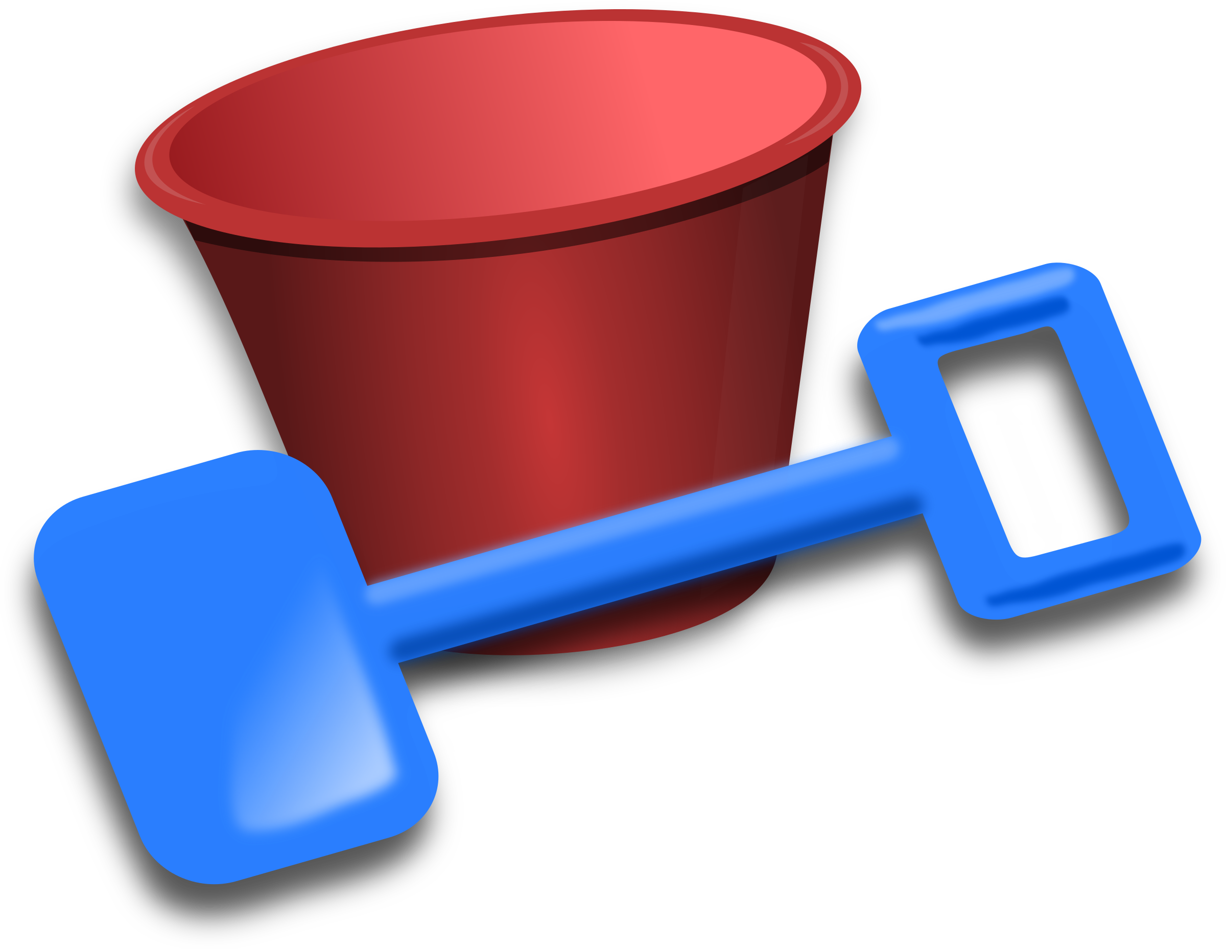 Clipart - Bucket and Spade Remix