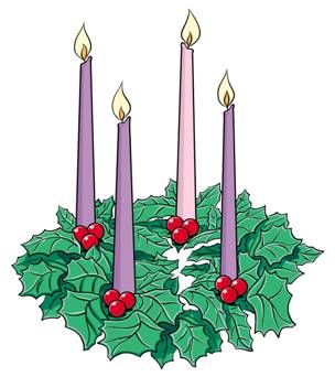 Clipart for advent wreath