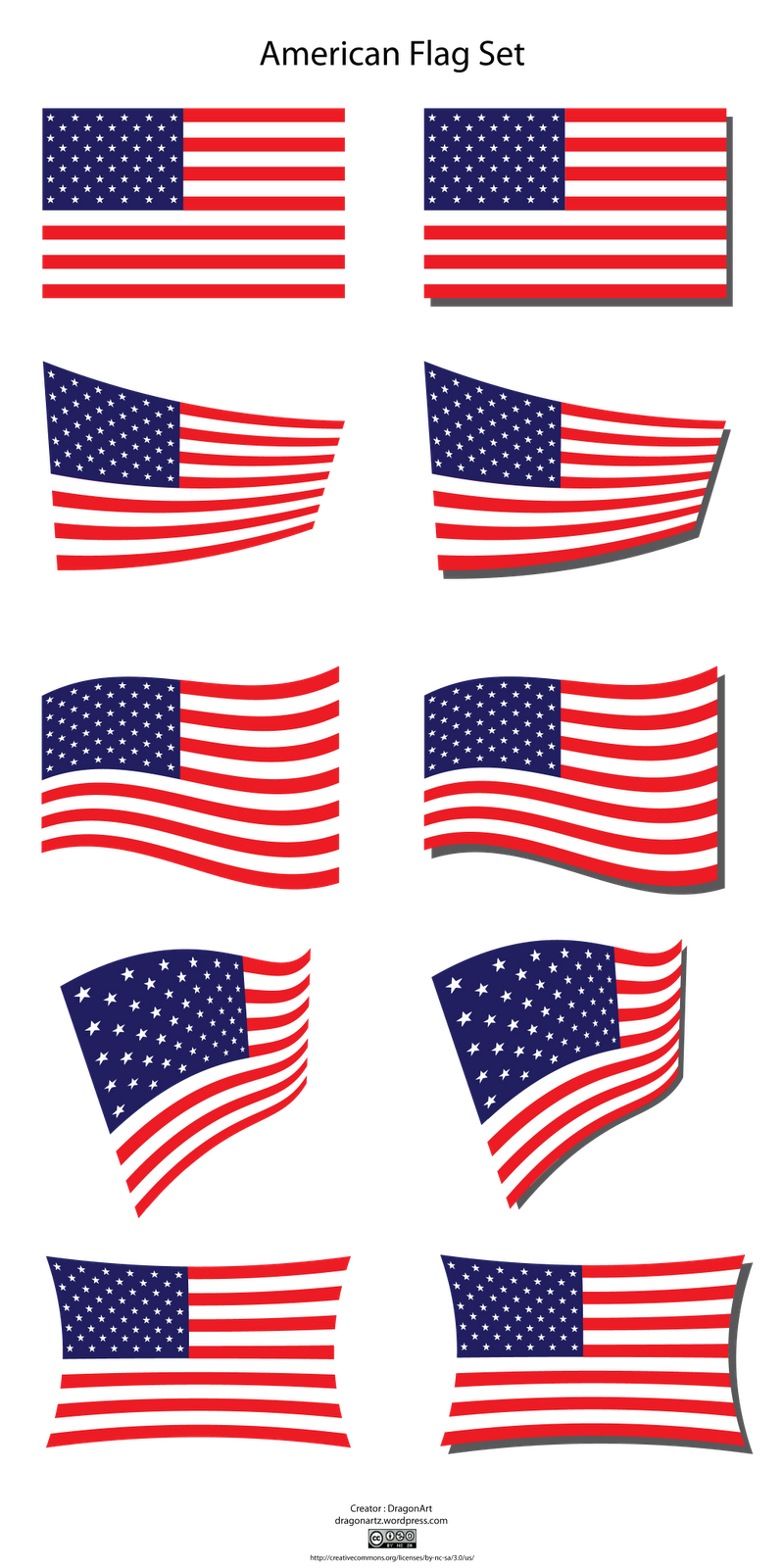 Free US Flag Vector Art - ClipArt Best