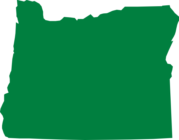 Oregon Outline Vector - ClipArt Best