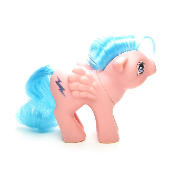 Baby Firefly My Little Pony G1 Pegasus | Brown Eyed Rose