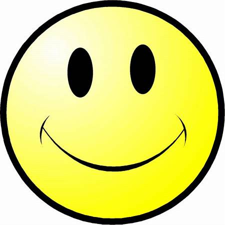 Animated happy face clip art