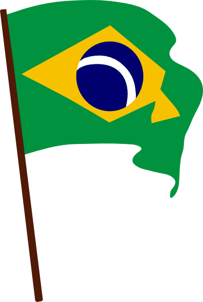 Brazil flag clip art - ClipartFox