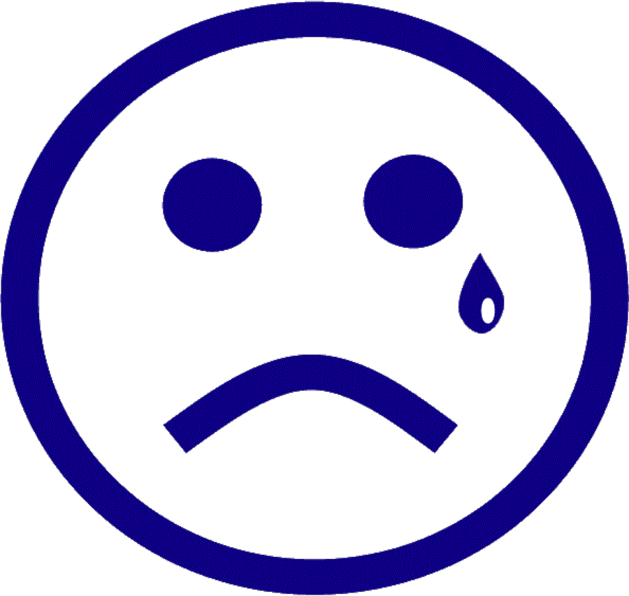 Clipart Of Sad Face