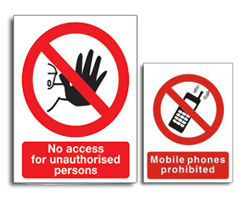 No mobile phones sign [PRO010] : , Health and Safety Signs ...