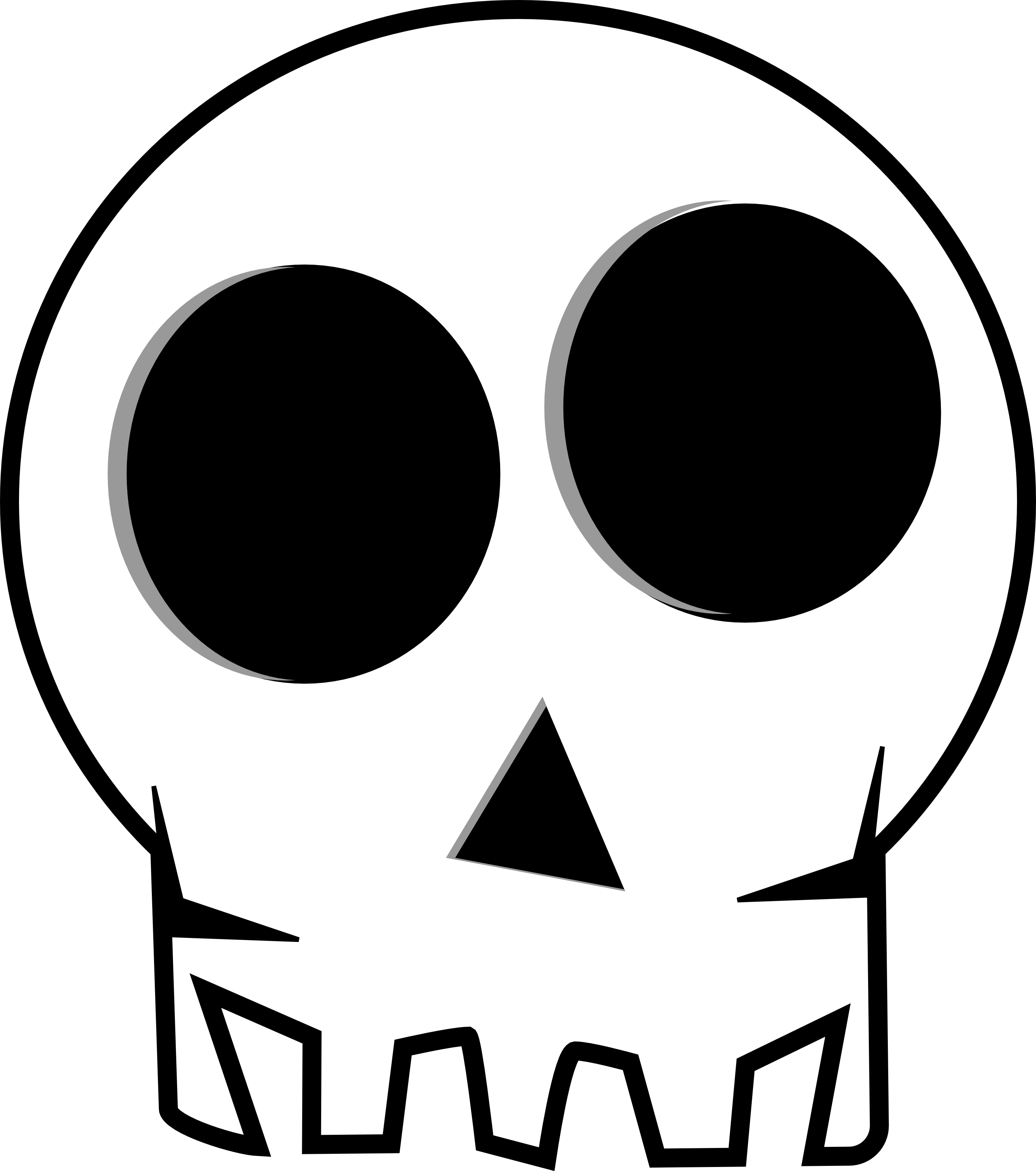 Halloween Skulls - ClipArt Best