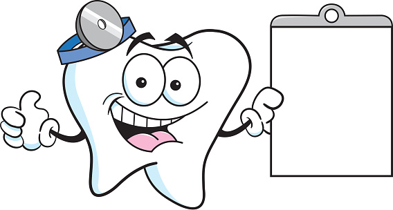 Cartoon Of Dental Chart Clip Art, Vector Images & Illustrations ...