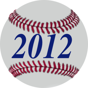 2012 Baseball clip art - vector clip art online, royalty free ...