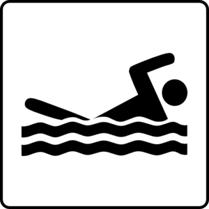 Hotel Icon Has Pool clip art - vector clip art online, royalty ...