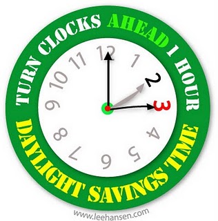 Daylight Savings Time - March. | Work Smart. Live Smart.
