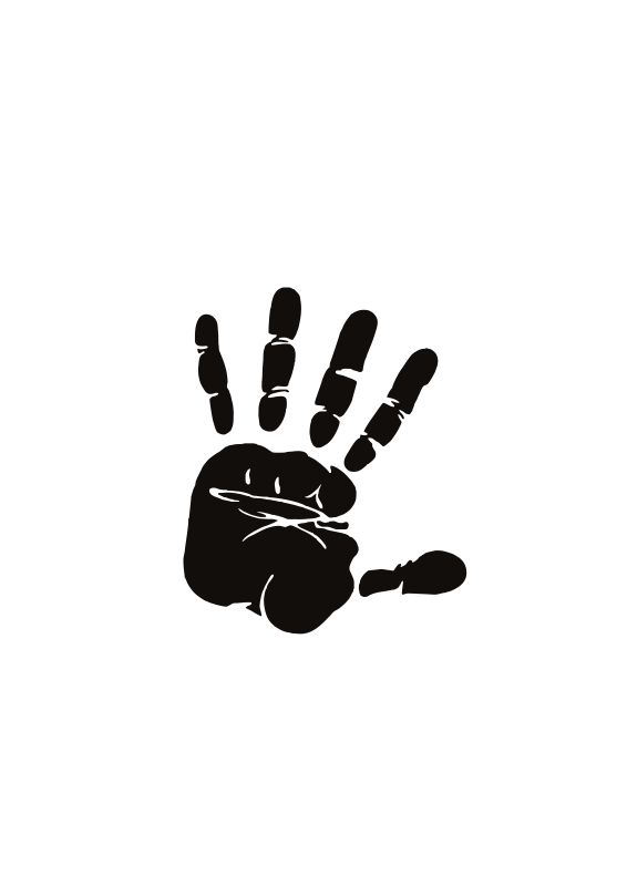 Clipart - Hand