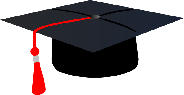 Graduation cap clipart no background - ClipartFox