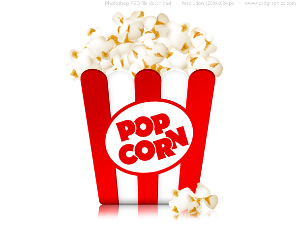 Cartoon Popcorn Images