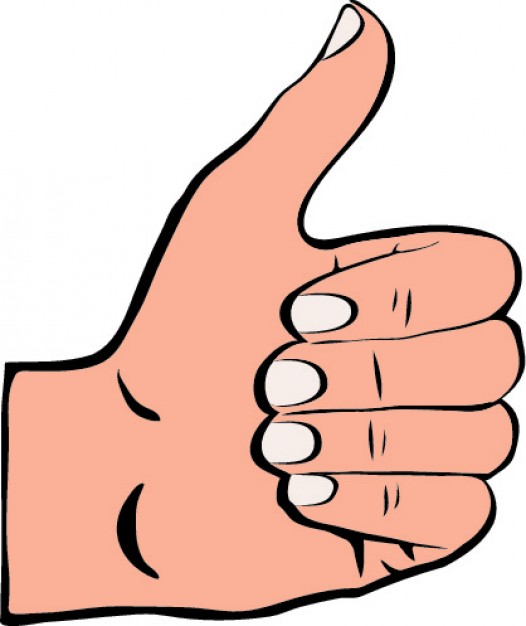 Thumb up facebook icon painted vector | Download free Vector