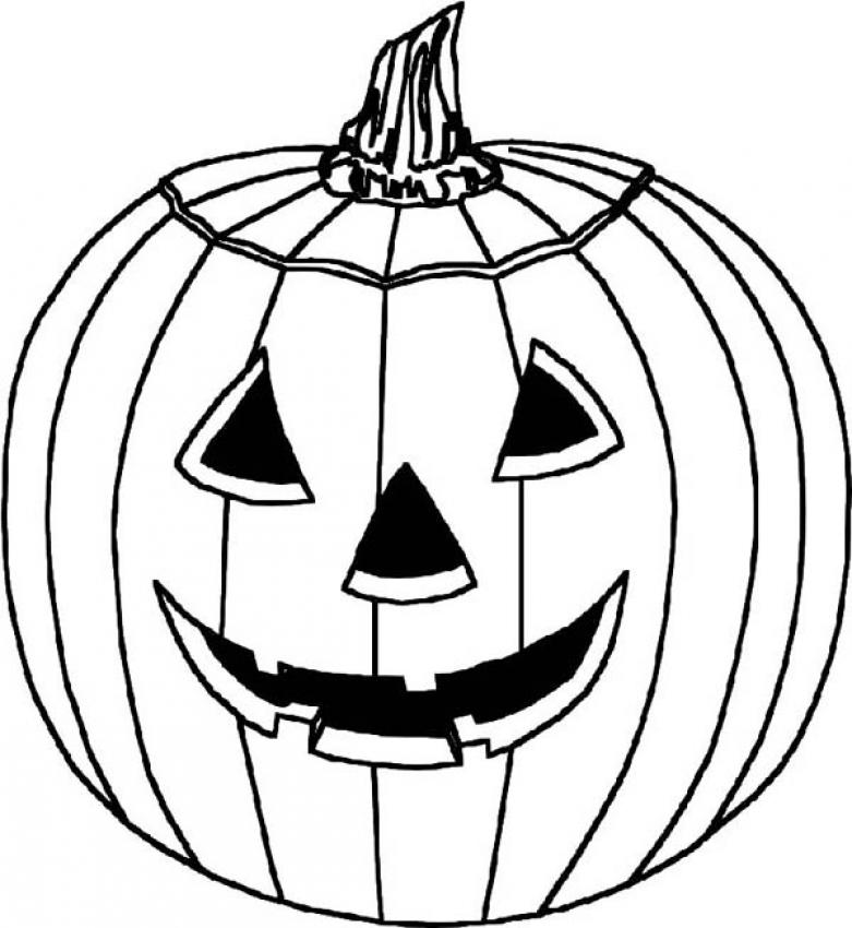 Pumpkin Line Drawing