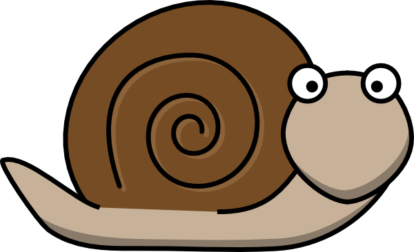 Clip Art Cartoon Snail Clipart