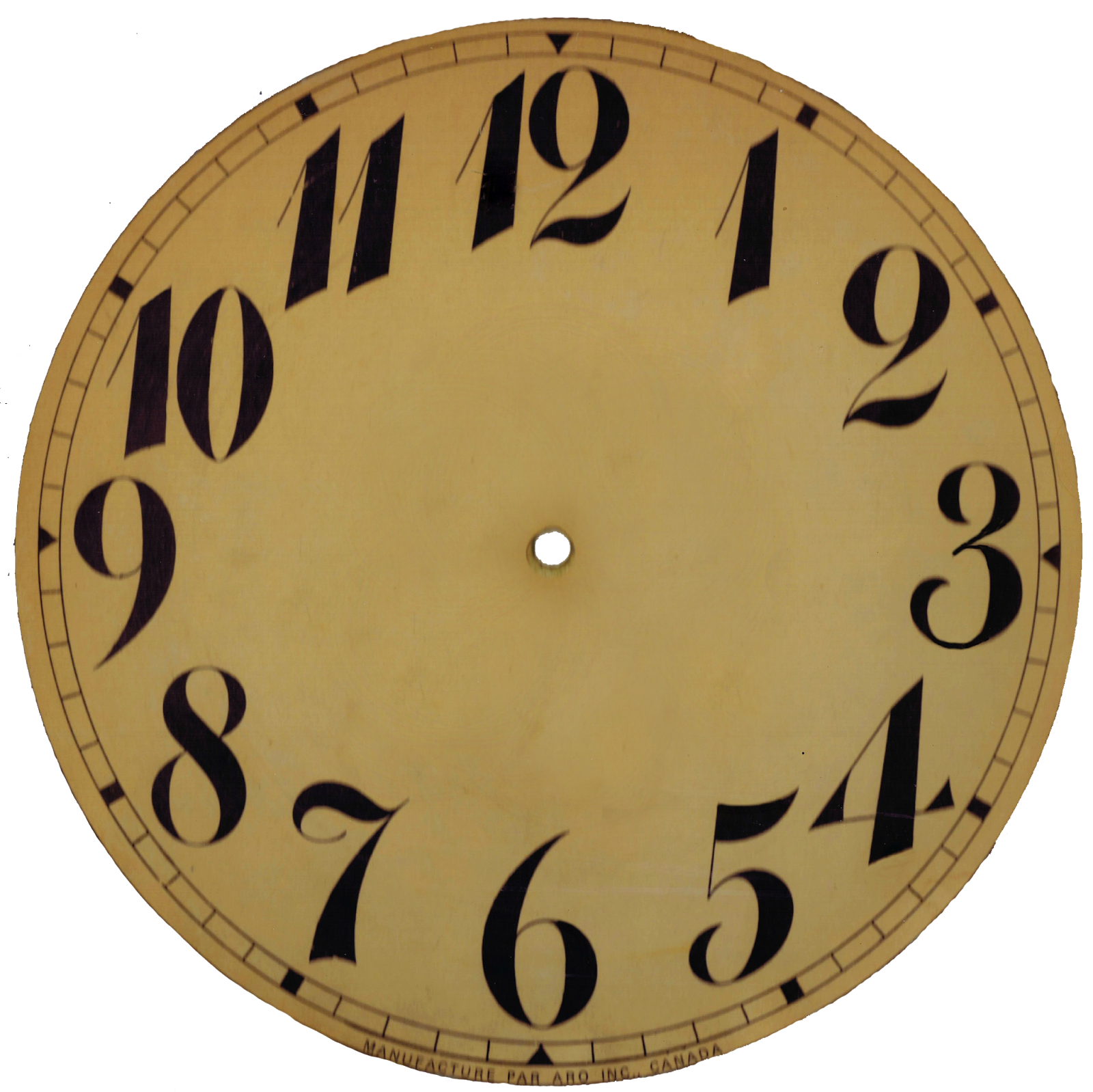 Clock dial clipart