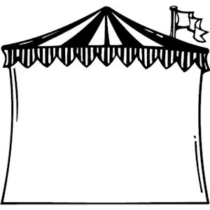 Circus tent clip art free