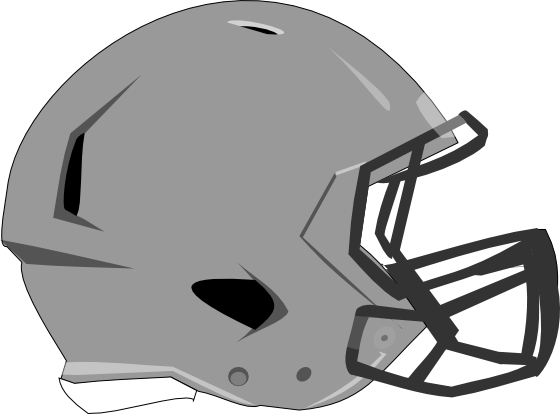 Football Helmet Stencil