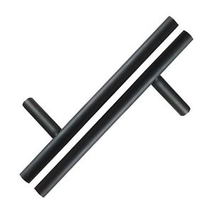 Black Foam Rubber Tonfa Martial Arts Police Baton Stick Training ...