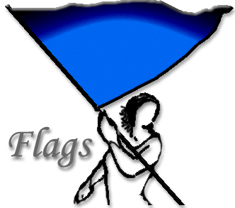 Colorguard clipart - flags