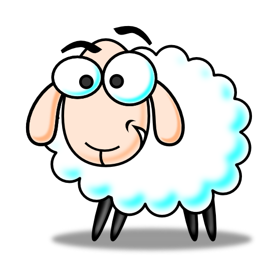 Clipart sheep cartoon