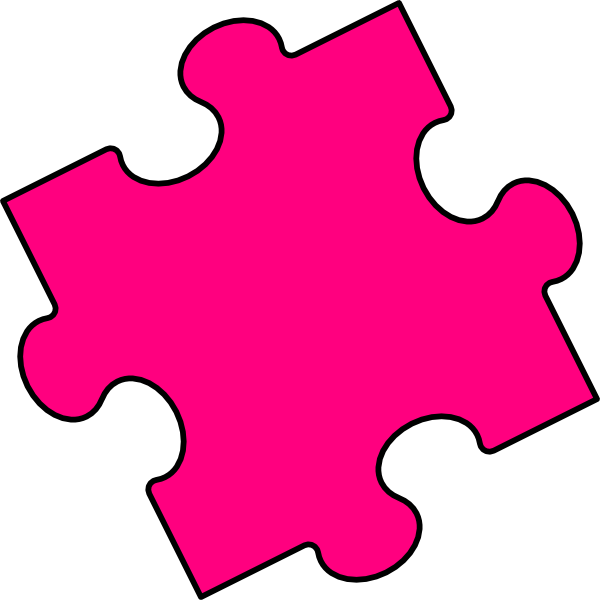 Large Puzzle Piece Template Blank Jigsaw Cake