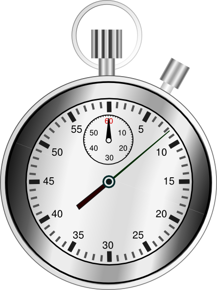 Stopwatch clip art - vector clip art online, royalty free & public ...