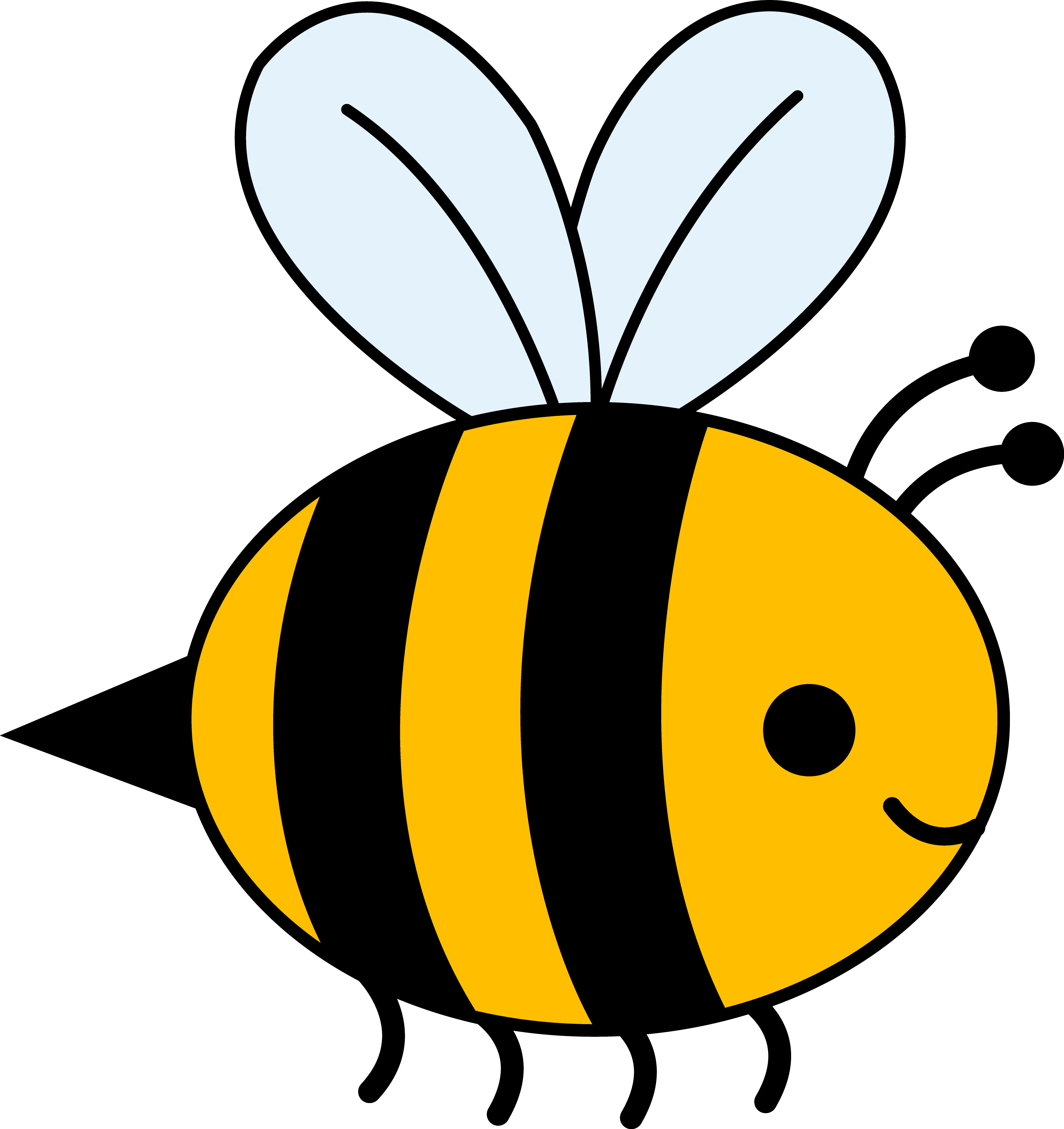 Animated Bee Clip Art - ClipArt Best