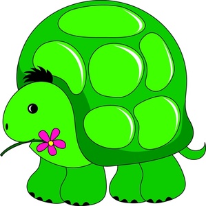 Turtle Clip Art Black And White - Free Clipart Images