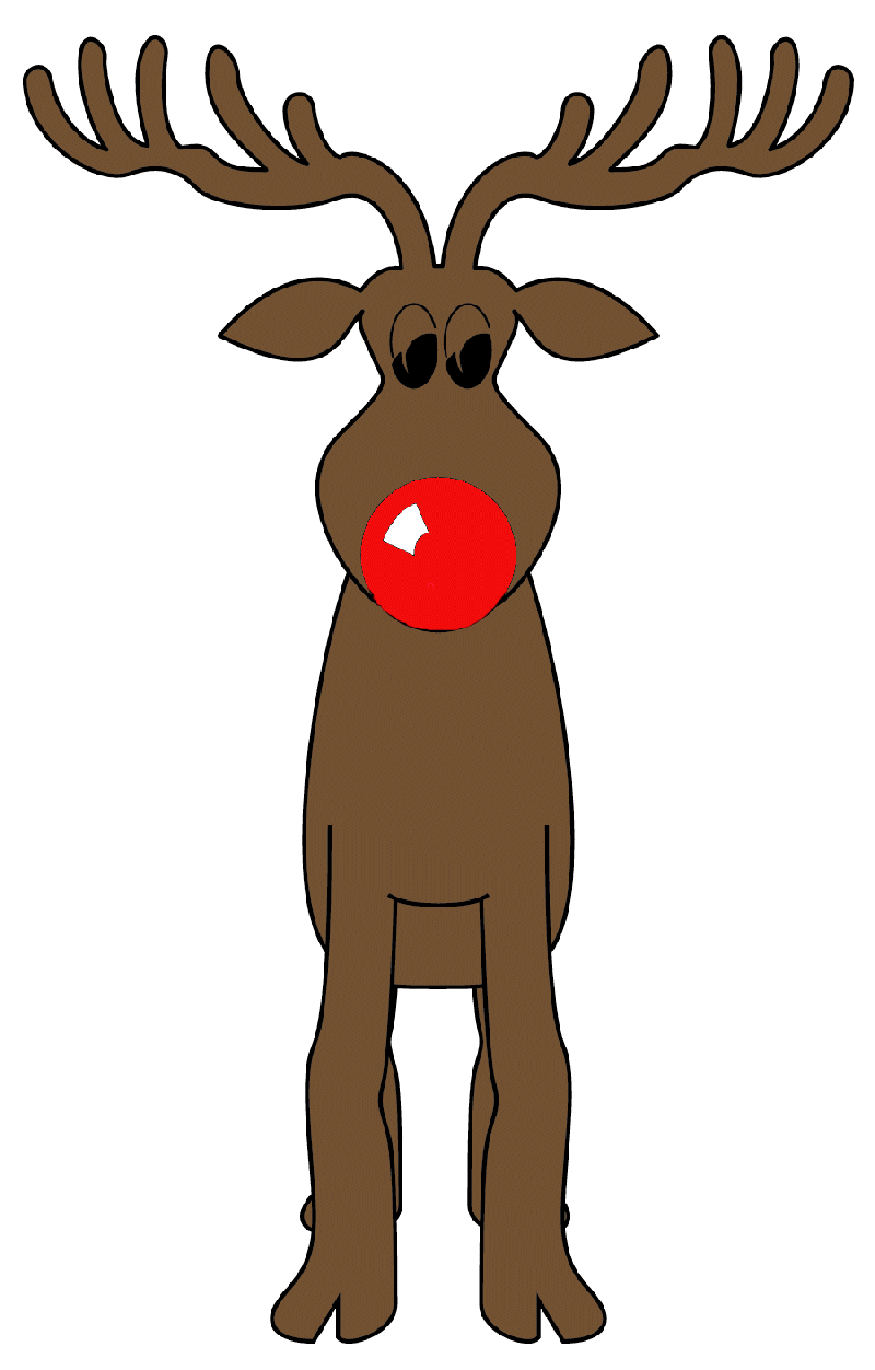 Reindeer Face Template - ClipArt Best