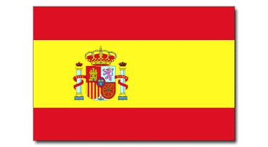 Clipart of the spain flag