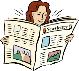 Newsletter Editor Clipart