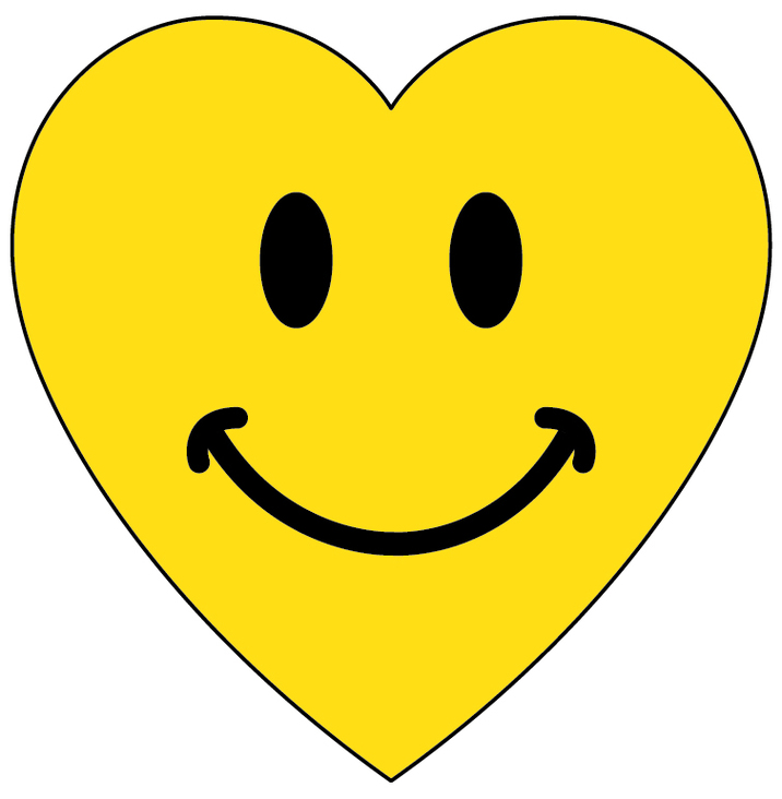 Happy Face Heart Clipart - Free to use Clip Art Resource