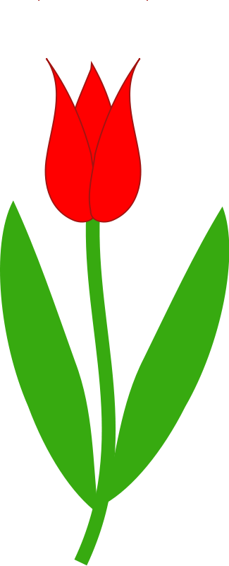 Tulip Clip Art Border - Free Clipart Images