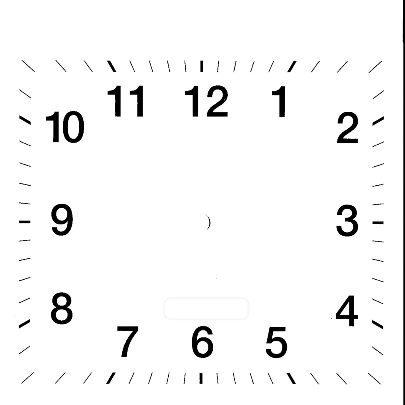 Blank Clock Templates For Teaching Time Clipart - Free to use Clip ...