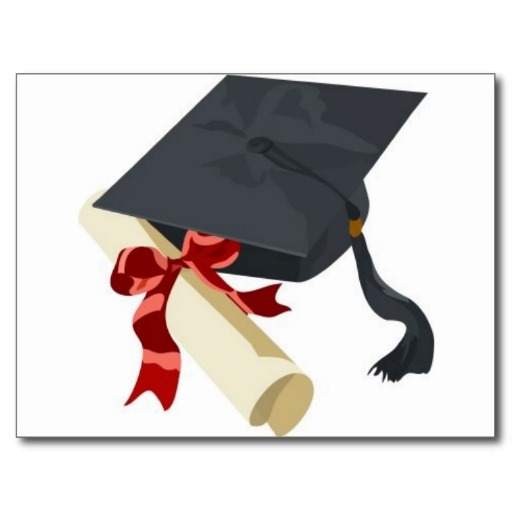 Dragon With A Graduation Hat - ClipArt Best