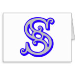 Monogram Letter R (Style 4) Posters from Zazzle.