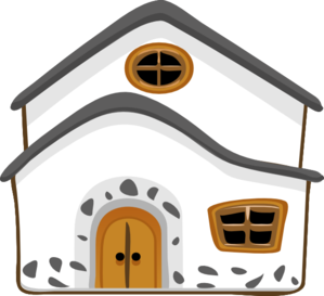 kutcha house clipart pictures